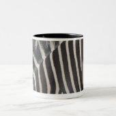 Zebras Zweifarbige Tasse (Mittel)
