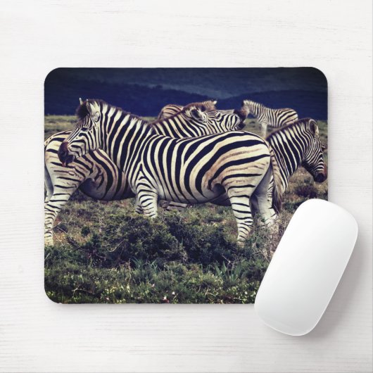 Zebrasdazze Mousepad (Mit Mouse)