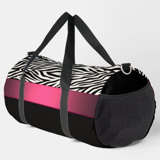 Zebrastreifen Duffle Bag (Rechte Ecke)