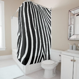 Zebrastreifen duschvorhang
