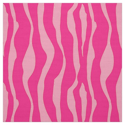 Zebrastreifen - Fuchsia und hellrosa Stoff (Muster)