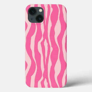Zebrastreifen - Fuchsien und hellrosa Case-Mate iPhone Hülle