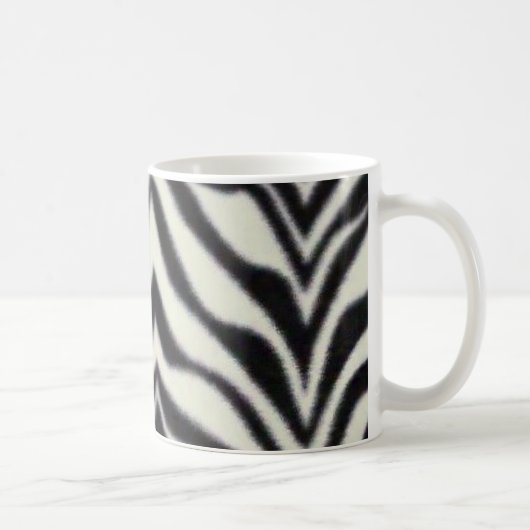 Zebrastreifen Kaffeetasse (Rechts)