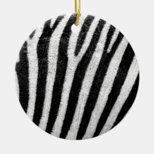 Zebrastreifen Keramik Ornament