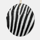 Zebrastreifen Keramik Ornament (Links)