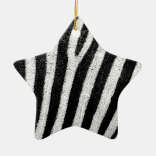 Zebrastreifen Keramik Ornament