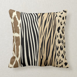 Zebrastreifen-Kissen mit Embossdruck Kissen