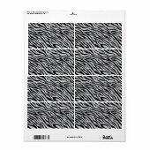 Zebrastreifen Klicken Sie, um die Farbe Grau anzup (Vorne)