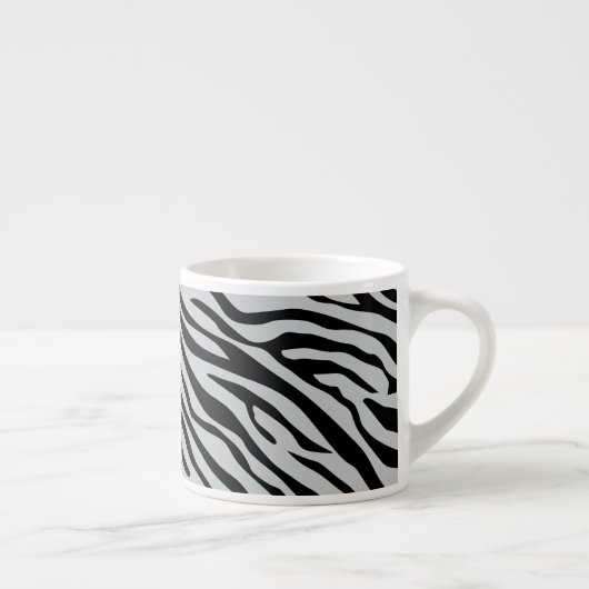 Zebrastreifen Klicken Sie, um die Farbe Grau anzup Espressotasse (Rechts)