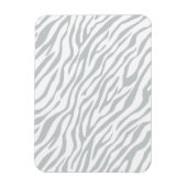 Zebrastreifen Klicken Sie, um die Farbe Grau anzup Magnet (Vertikal)