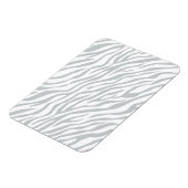 Zebrastreifen Klicken Sie, um die Farbe Grau anzup Magnet (Linke Seite)