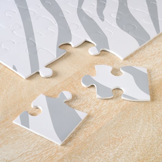 Zebrastreifen Klicken Sie, um die Farbe Grau anzup Puzzle (Seite)