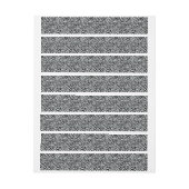 Zebrastreifen Klicken Sie, um die Farbe Grau anzup Rundum-Adressaufkleber (Bogen)