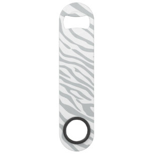 Zebrastreifen Klicken Sie, um die Farbe Grau anzup Speed Flaschenöffner