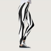 Zebrastreifen Leggings (Rechts)