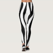 Zebrastreifen Leggings (Rückseite)