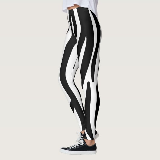 Zebrastreifen Leggings (Links)