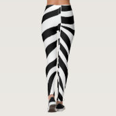 Zebrastreifen Leggings (Rückseite)