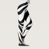 Zebrastreifen Leggings (Rechts)