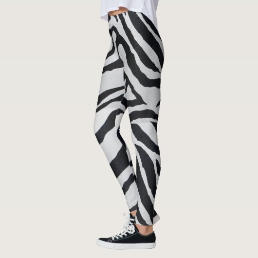Zebrastreifen Leggings (Links)