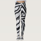 Zebrastreifen Leggings (Vorderseite)