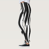 Zebrastreifen Leggings (Links)