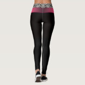 Zebrastreifen Leggings (Rückseite)