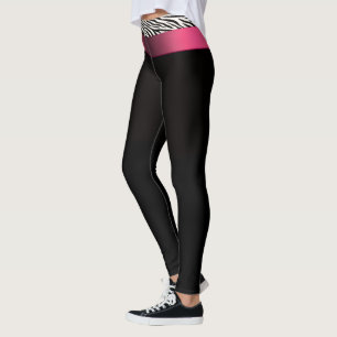 Zebrastreifen Leggings