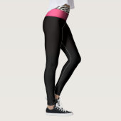 Zebrastreifen Leggings (Rechts)