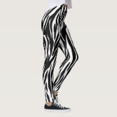 Zebrastreifen Leggings (Rechts)