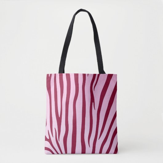 Zebrastreifen mit hellrosa tasche (Vorderseite)
