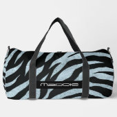 Zebrastreifen-Muster  Duffle Bag (Vorderseite)