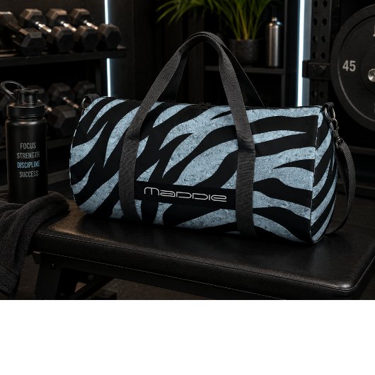 Zebrastreifen-Muster  Duffle Bag