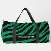 Zebrastreifen-Muster Duffle Bag (Vorderseite)