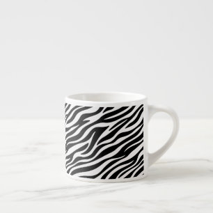 Zebrastreifen Nahtloses Muster Tierdruck-60492 Espressotasse