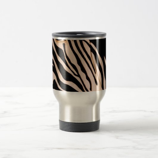 Zebrastreifen Reisebecher (Mittel)