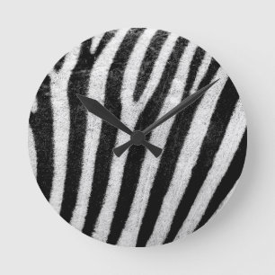 Zebrastreifen Runde Wanduhr