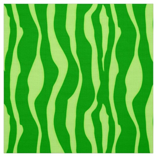 Zebrastreifen - Schatten des Limonen Grüns Stoff (Muster)