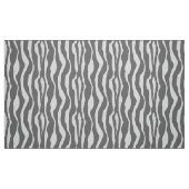 Zebrastreifen - Schatten von Grau/Grau Stoff (Fat Quarter (45,7 x 55,9 cm))