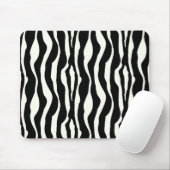 Zebrastreifen - Schwarz-Weiß Mousepad (Mit Mouse)