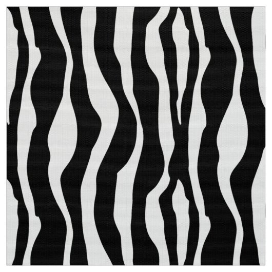 Zebrastreifen - Schwarzweiss Stoff (Muster)