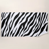 Zebrastreifen Strandtuch (Vorderseite)