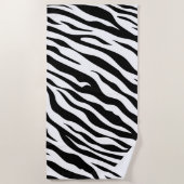 Zebrastreifen Strandtuch (Vorderseite)