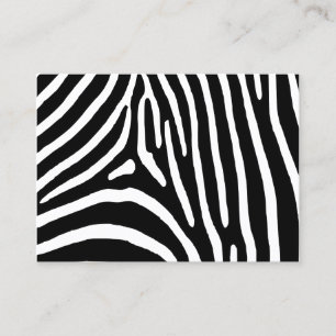 Zebrastreifen Visitenkarte