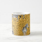 Zebrastreifen: von Hand gezeichnet nahtloser Hinte Kaffeetasse (Mittel)