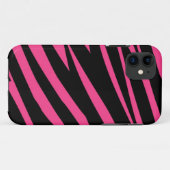 Zebratiger stripes girly schickes Naturmuster der Case-Mate iPhone Hülle (Rückseite (Horizontal))