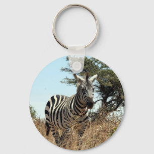 Zebrawild Schlüsselanhänger