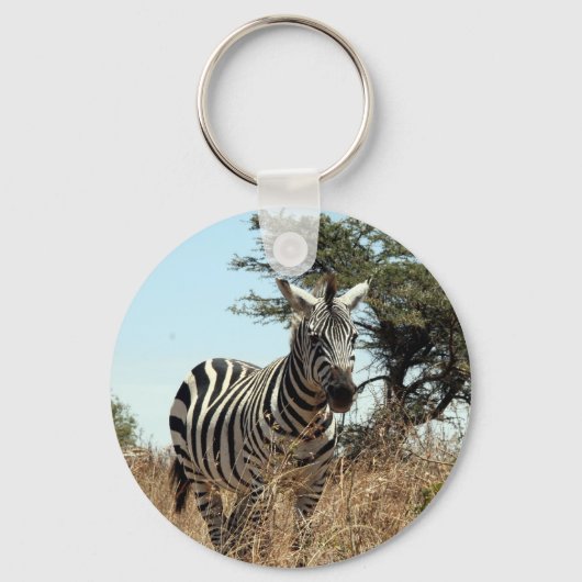 Zebrawild Schlüsselanhänger (Vorderseite)