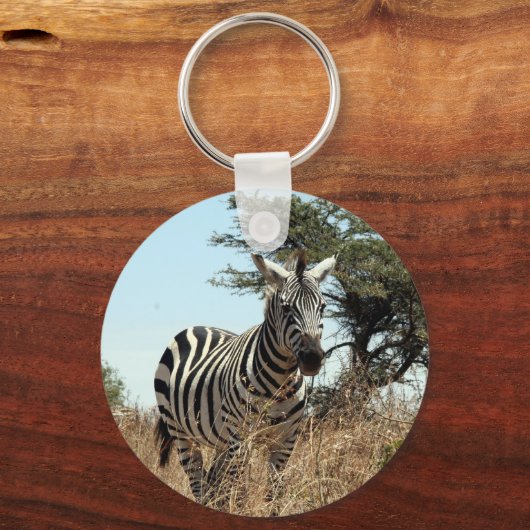 Zebrawild Schlüsselanhänger (Vorderseite)