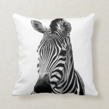 Zebrawildes afrikanisches TierFoto Schwarzweiss